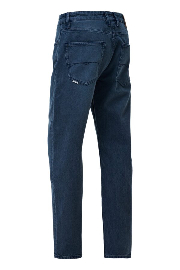 STRAIGHT JEANS DARK BLUE WASHED - Image 2