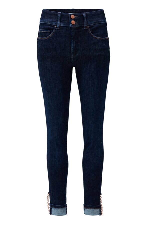 SECRET CROPPED SKINNY W/ CHAIN