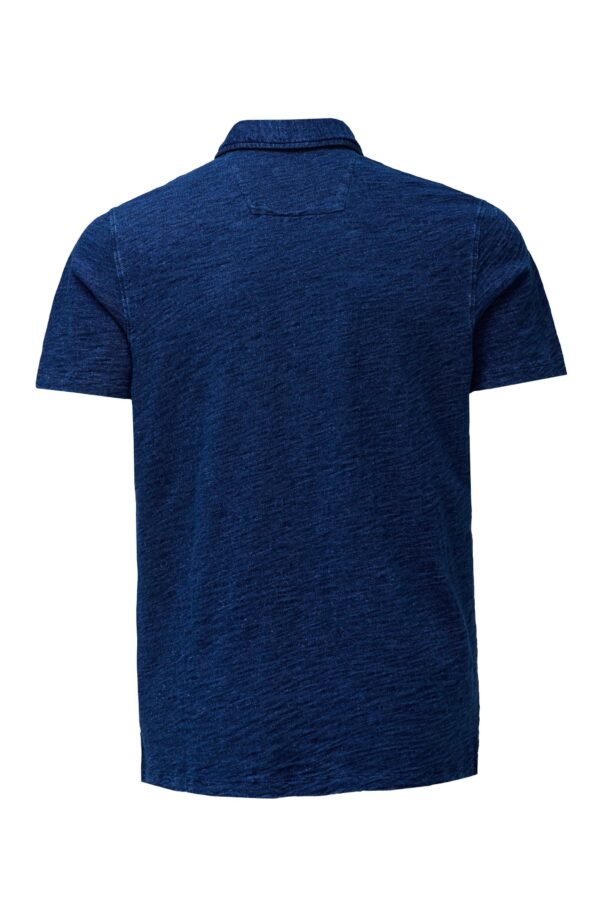 INDIGO POLO W/ SMALL BRANDING - Image 2