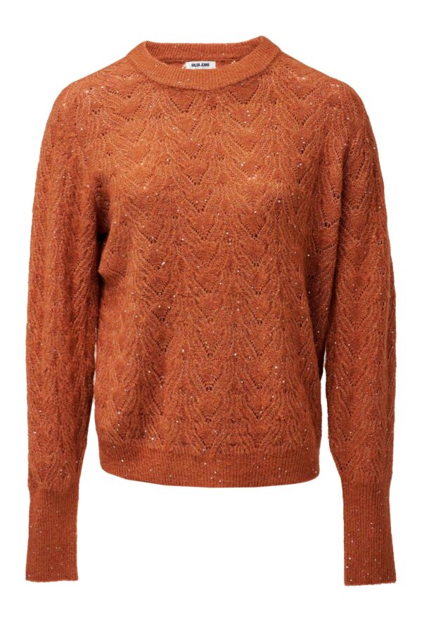 SWEATER WITH SHINY DETAIL